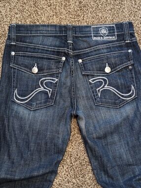 Rock And Republic Ralph Straight Leg Y2K Jeans Size 34